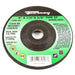 Forney Grinding Wheel, Masonry, Type 27, 4 in x 1/4 in x 5/8 in