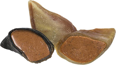 Red Barn Filled Hoof Dog Treat, Peanut Butter Flavor