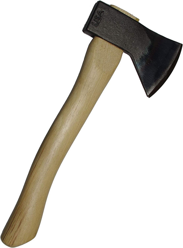 Council Tool 1.25lbs Hudson Bay Camp Axe with 14in Curved Wooden Handle, Sport Utility Finish