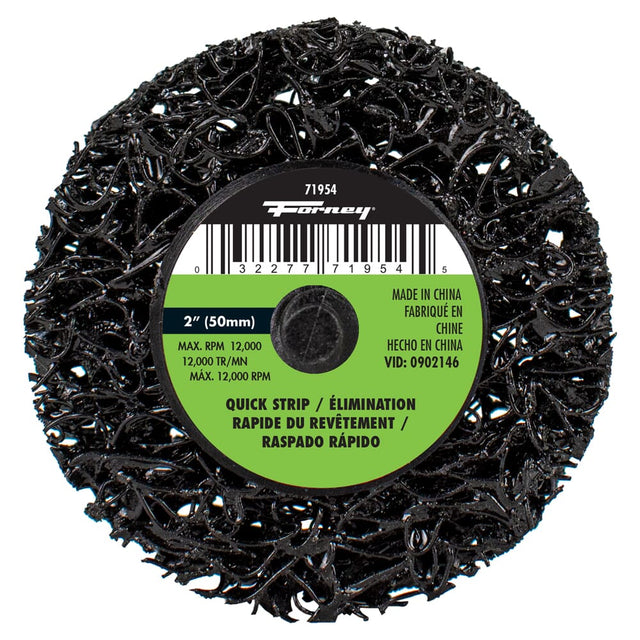 Forney Quick Change Stripping Disc, 2 in