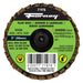 Forney Quick Change Flap Disc, 36 Grit, 2 in