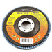 Forney Flap Disc, Type 29, 4-1/2 in x 7/8 in, ZA80 / 80GRIT