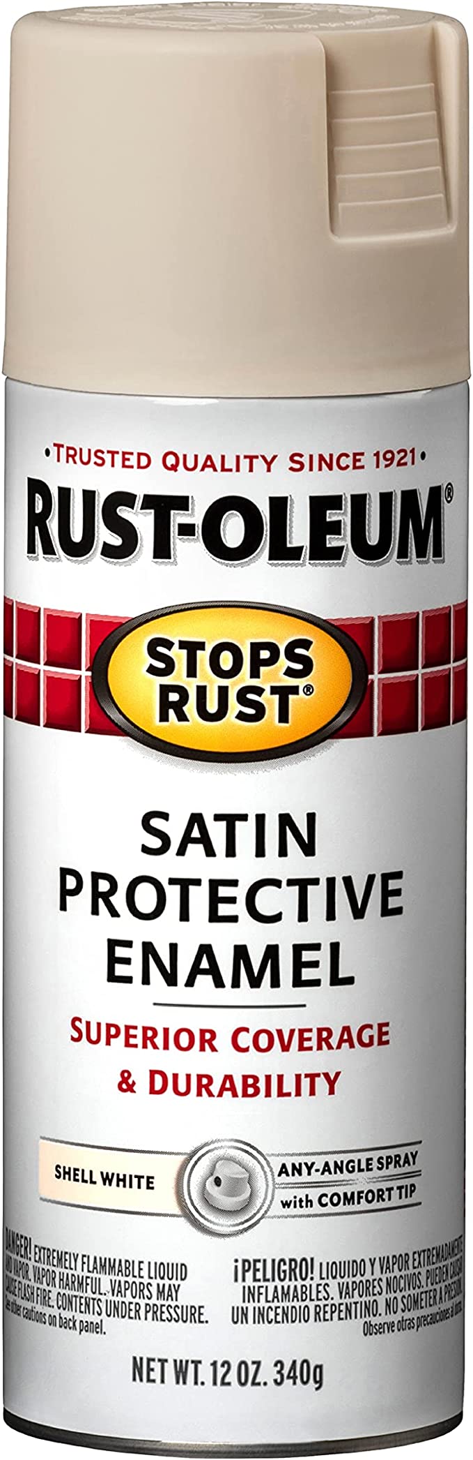Rust Oleum : Satin White Enamel