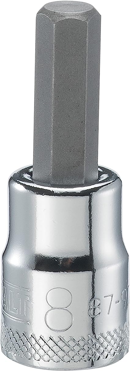 Dewalt 8 MM x 3/8 IN. Hex Bit Socket MM /  / 8