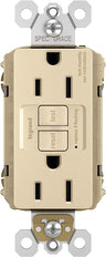 Pass & Seymour 15A Spec Grade Tamper Resistant Self Test GFCI Receptacle, Ivory IVORY