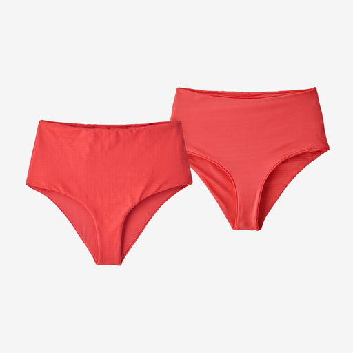 Patagonia Women's Sunrise Slider Bikini Bottoms Ripple/coral