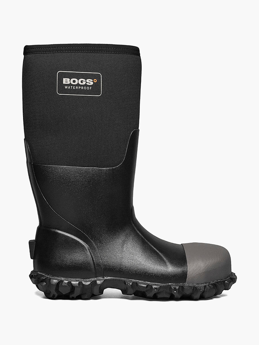 BOGS Mesa Steel Toe Black