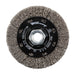 Forney Command PRO Wire Wheel, Crimped, Stainless Steel, 4 in x .014 in x 5/8 in-11 SS