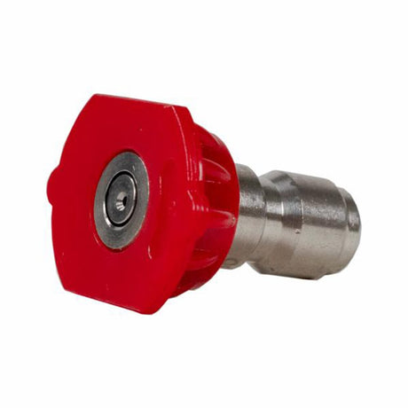 Forney High Pressure Nozzle, Red, 0 Degree, 3.0 Orifice RED