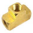 Forney Brass Tee, 1/4 in NPT