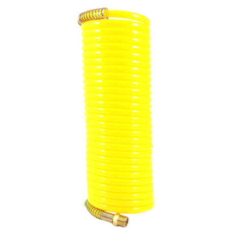 Forney Recoil Air Hose, Yellow, 1/4 in x 25ft