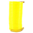 Forney Recoil Air Hose, Yellow, 3/8 in x 25ft