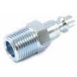 Forney Ind/Milton Style Plug, 1/4 in x 3/8 in MNPT TF / 1/4X3/8MNPT