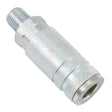 Forney Lincoln Style Coupler, 1/4 in x 1/4 in MNPT LINC / 1/4X1/4MNPT