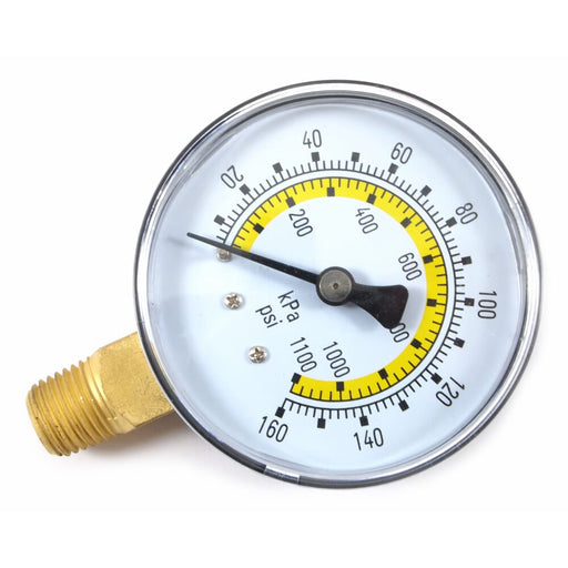 Forney Pressure Gauge, 2-1/4 in with 1/4 in NPT