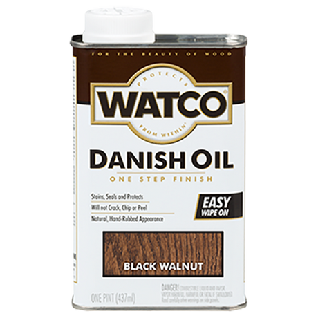 WATCO Pint Danish Oil - Black Walnut BLACK