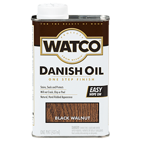 WATCO Pint Danish Oil - Black Walnut BLACK