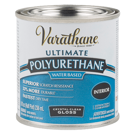 VARATHANE Half Pint Ultimate Polyurethane Water Based - Gloss