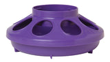 Miller MFG 1 Quart Plastic Feeder Base PURPLE