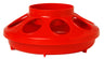 Miller MFG 1 Quart Plastic Feeder Base RED