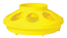 Miller MFG 1 Quart Plastic Feeder Base YELLOW