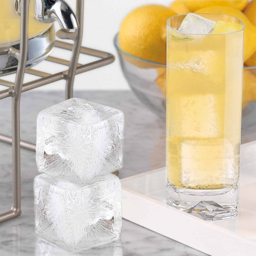 Tovolo Colossal Cube Ice Molds Set of 2 CHARCOAL