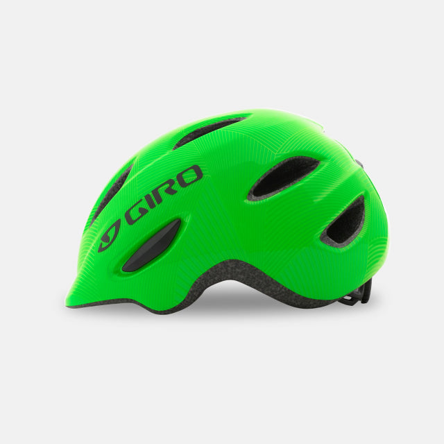 Giro Cycle Scamp Helmet Green/Lime Lines