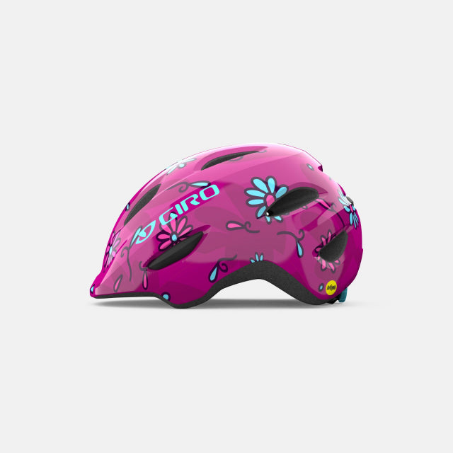 Giro Cycle Scamp MIPS Helmet Pink treet Sugar Daisies / S