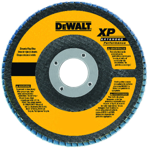 Dewalt 4-1/2 IN. X 7/8 IN. 60 Grit Premium XP Zirconia Aluminum Oxide Flap Disc