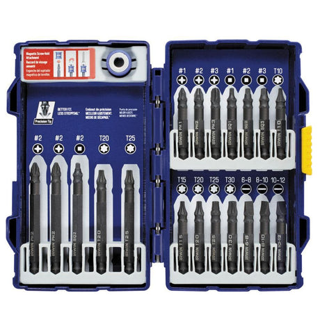 IRWIN INDUSTRIAL TOOL 20-Piece Impact Screwdriver Bit Set