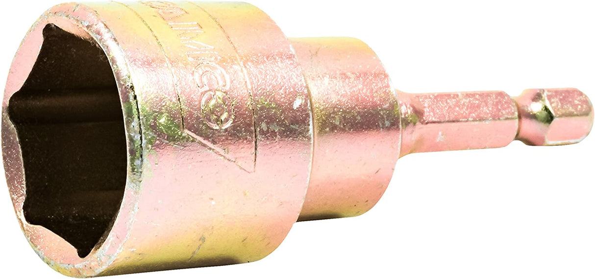 Camco 3/4 Inch Scissor Jack Socket with 1/4 Inch Quick Change Hex Shank