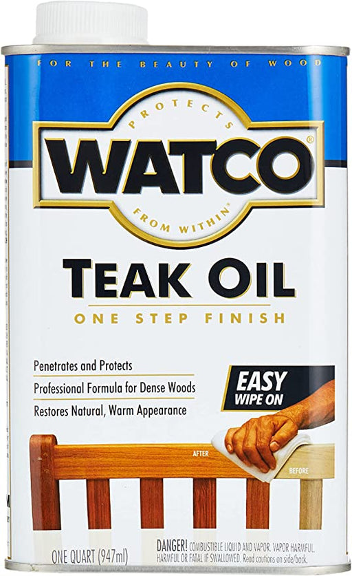 WATCO QT Teak Oil - Clear TEAK