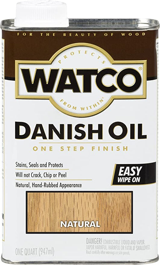 WATCO QT Danish Oil - Natural / QT