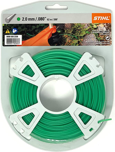 Stihl Trimmer Line, Round, .080in x 200ft