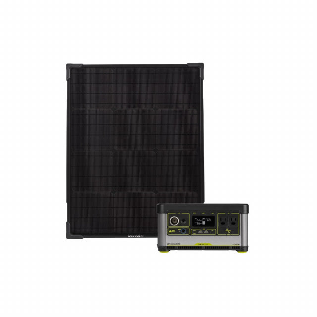 Goal Zero Yeti 500X 120V Solar Kit W/ Boulder 50