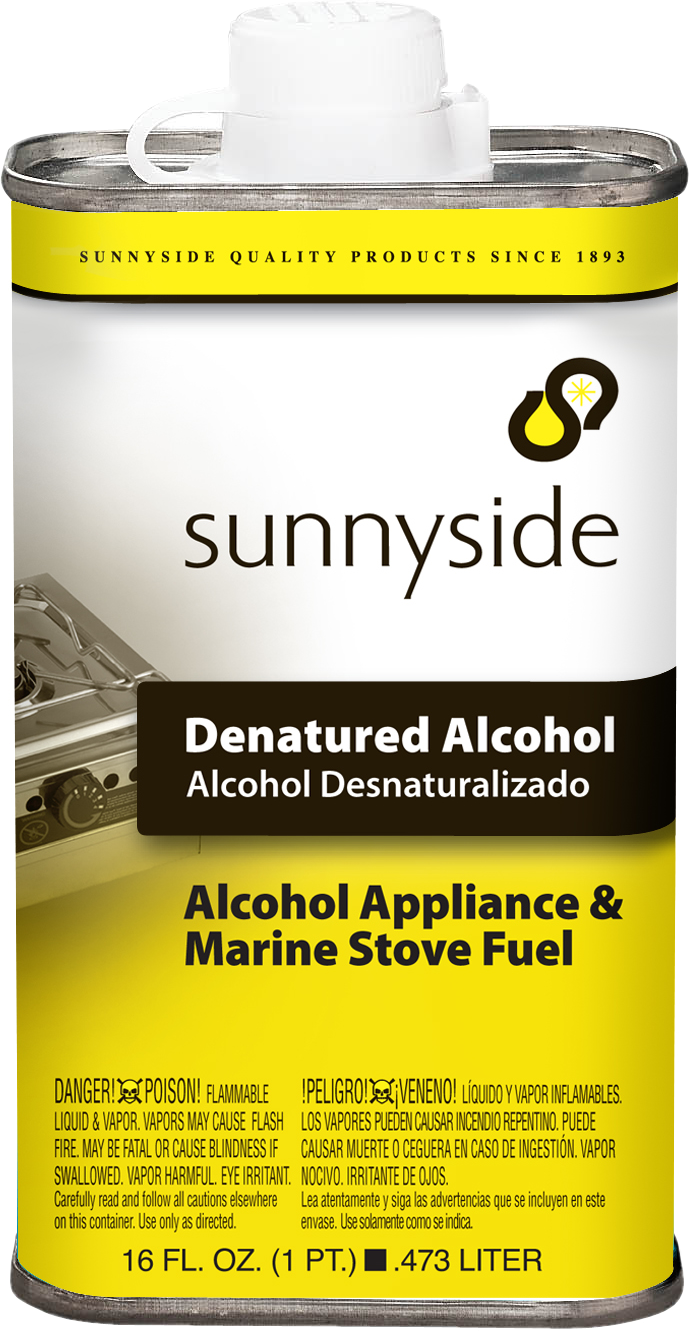 SUNNYSIDE Denatured Alcohol - PINT PT