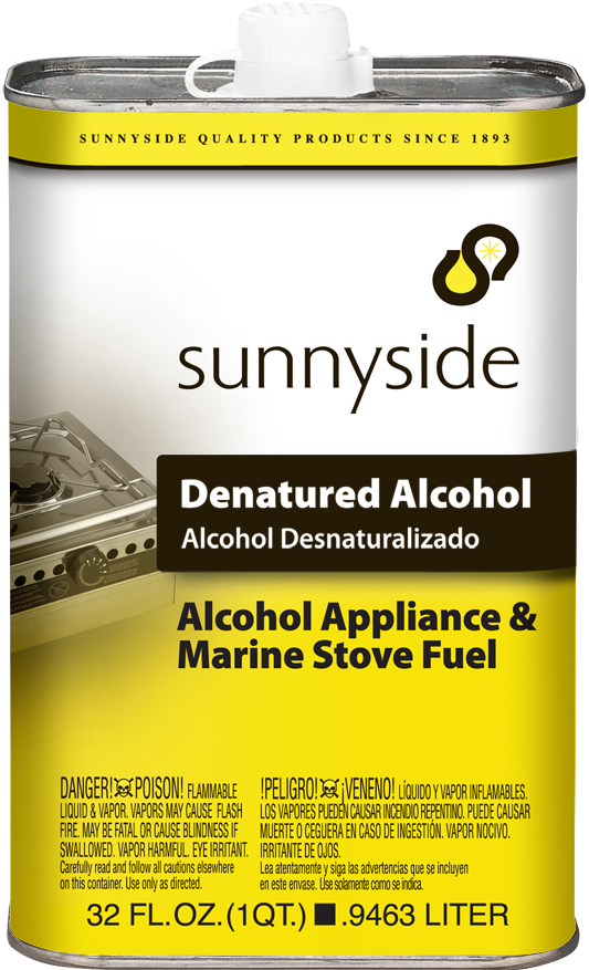 SUNNYSIDE Denatured Alcohol - QUART QT