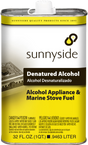 SUNNYSIDE Denatured Alcohol - QUART QT