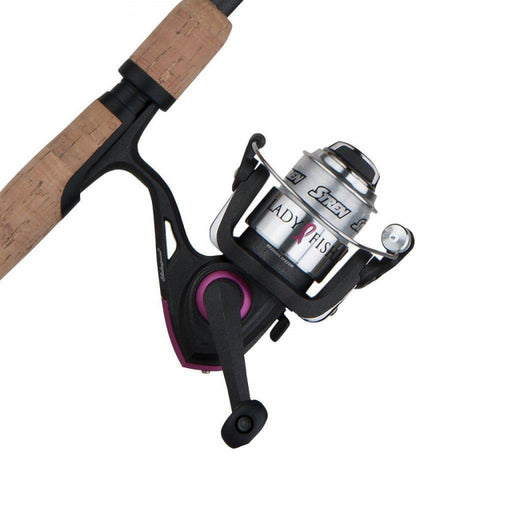 Shakespeare Ladyfish Spinning Combo | Model #LADYSP60M30 Pink