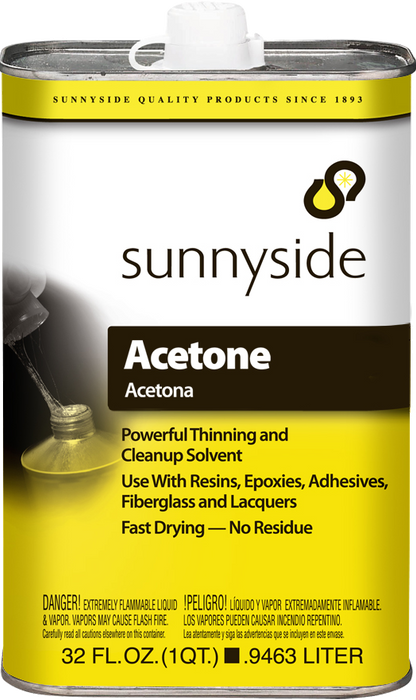 SUNNYSIDE Acetone - QUART QT