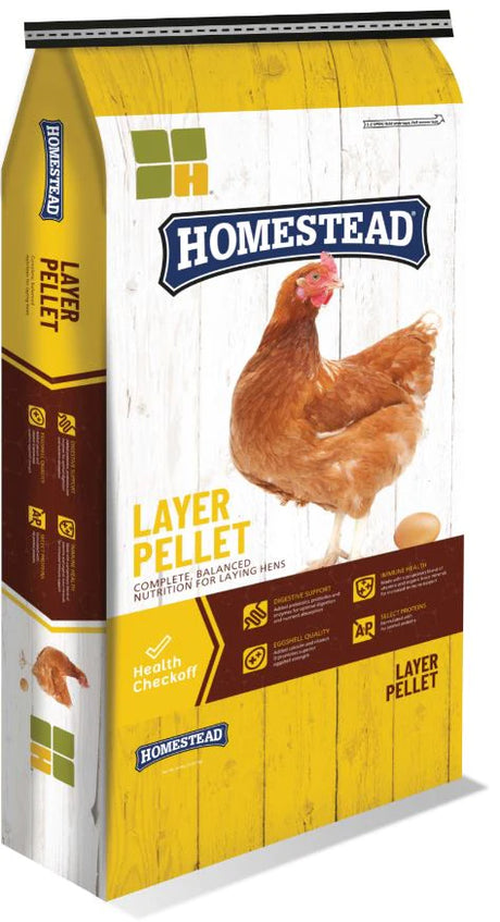 Hubbard Feeds Homestead 20% Layer Pellet NAB NAP