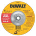 Dewalt 7 IN. x 1/4 IN. x 5/8 IN to 11 Depressed Center Metal Grinding Wheel / 5/8_11
