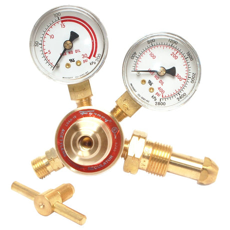 Forney 150 Series Acetylene Regulator, 1-1/2 in Side Mount SIDEMOUNT