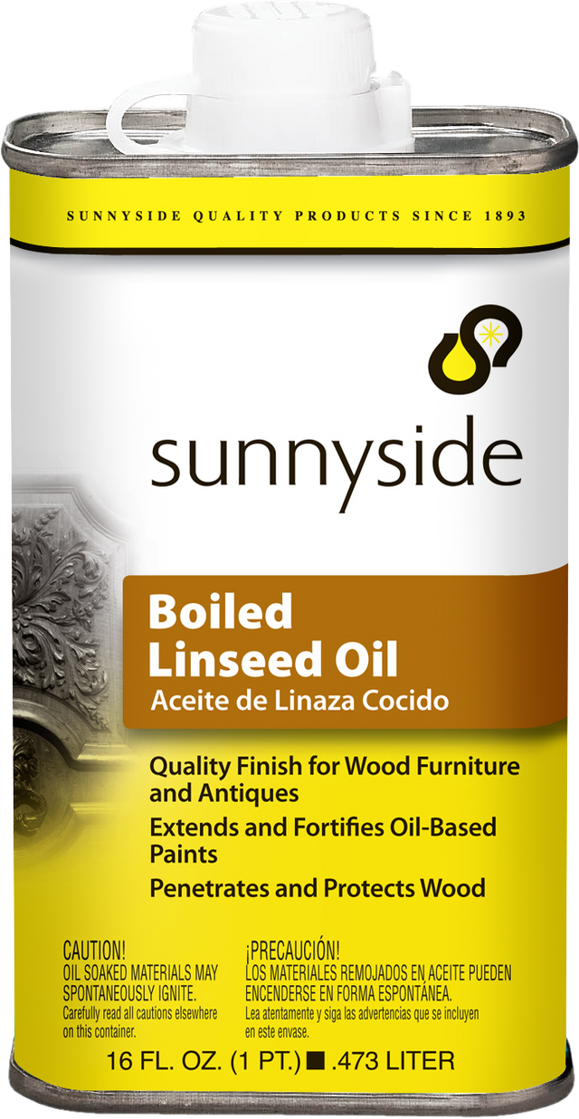 SUNNYSIDE Boiled Linseed Oil - PINT PT