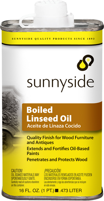 SUNNYSIDE Boiled Linseed Oil - PINT PT