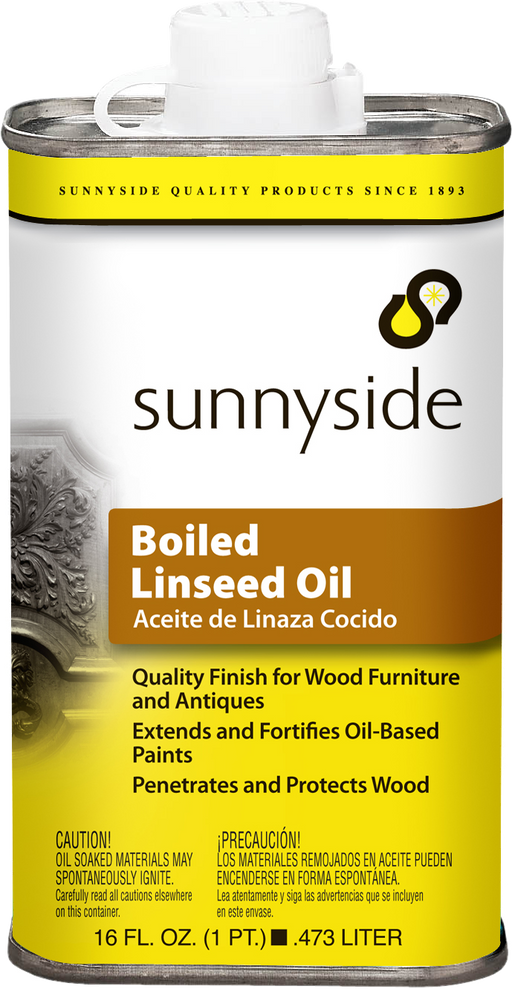 SUNNYSIDE Boiled Linseed Oil - PINT PT