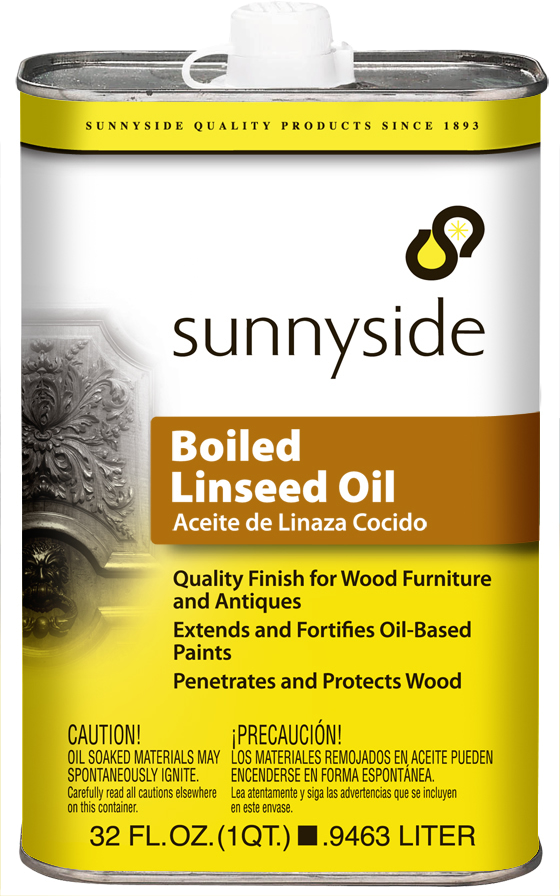 SUNNYSIDE Boiled Linseed Oil - QUART QT