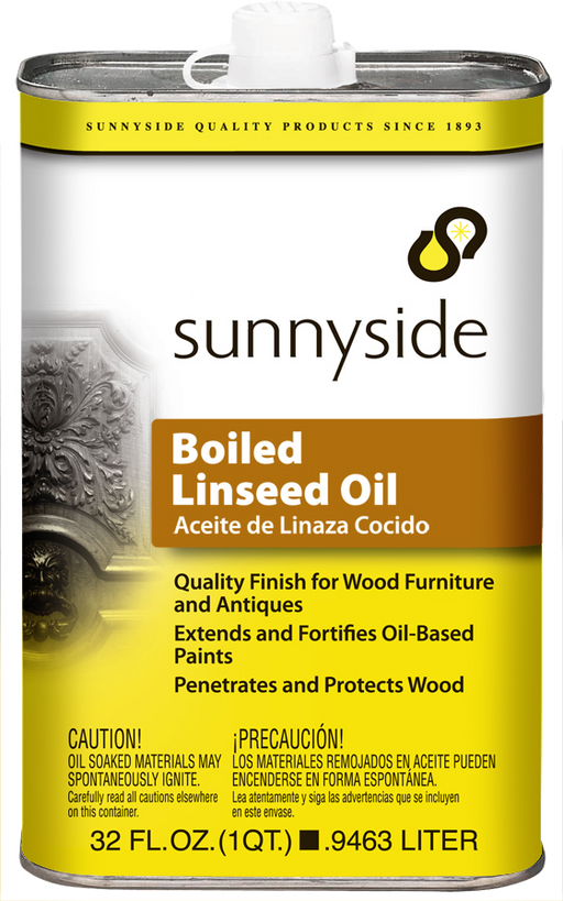 SUNNYSIDE Boiled Linseed Oil - QUART QT