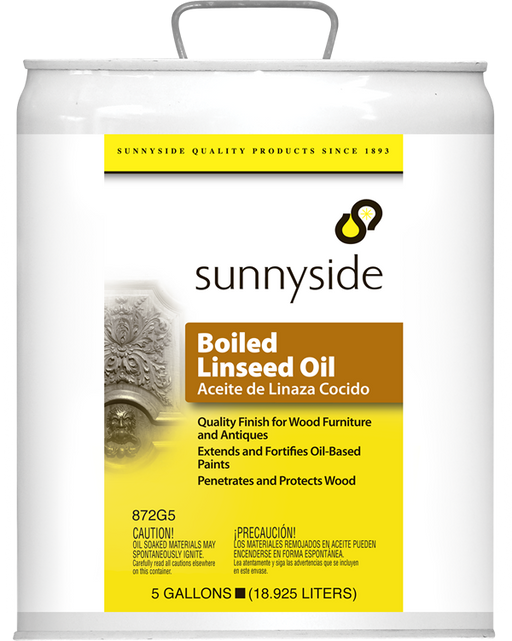 SUNNYSIDE Boiled Linseed Oil - 5 GAL 5GAL