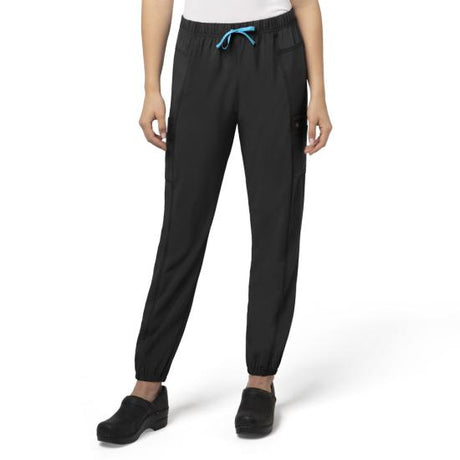 Carhartt Women's Force Cross-flex Modern Fit Jogger Scrub Black